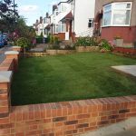 Garden Brick Wall Project